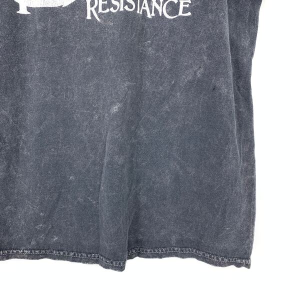 The Dark Crystal Age of Resistance Mens Graphic Tee L Charcoal Acid Wash - Picture 4 of 7